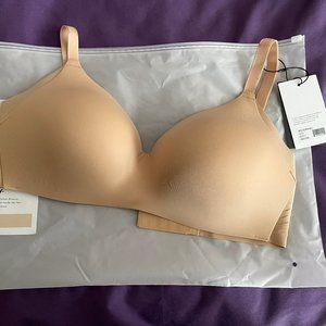 NWT Knix Wireless WingWoman Contour Bra - Warm Sand
